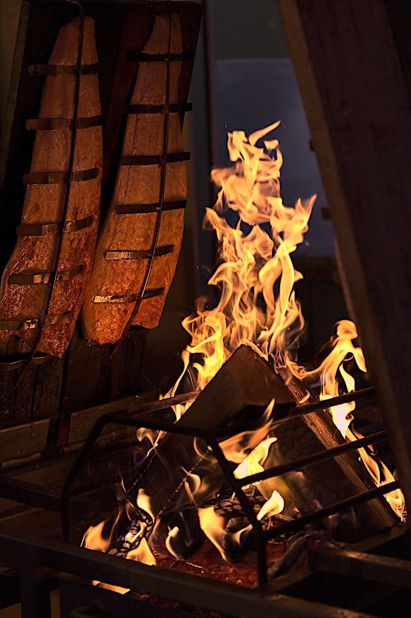 Lodernde Flammen (am Flammlachs)